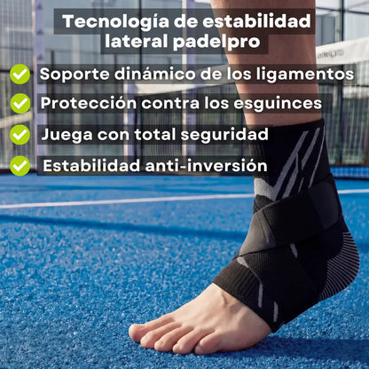Tobillera Padelpro – Cambios de dirección con total control