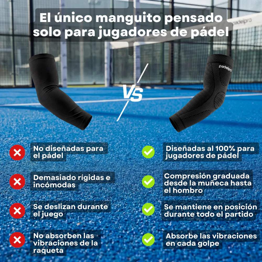 Manguito Padelpro – Estabilidad total en cada golpe
