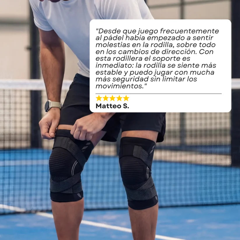 Rodillera PadelPro – Estabilidad total en cada sprint